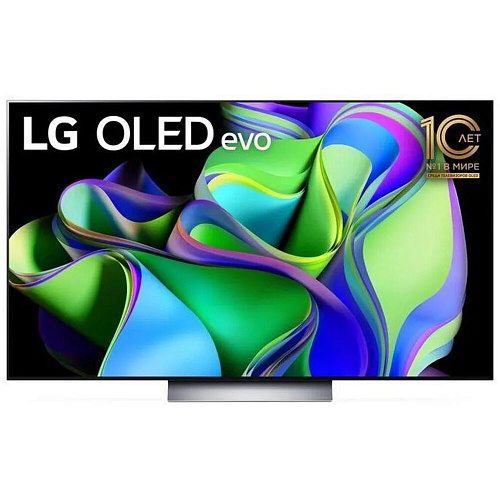 Телевизор 65" LG OLED65C3RLA (4K UHD 3840x2160, Smart TV) титан УЦЕНКА