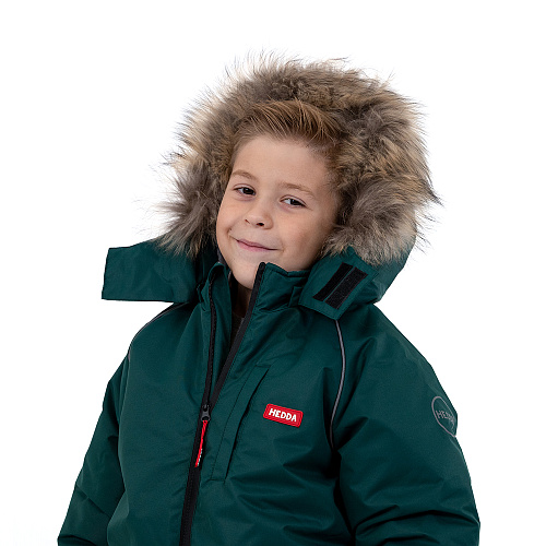 Комбинезон зимний HEDDA EDD4 57011 Atlantic Green низ прямой, размер 140