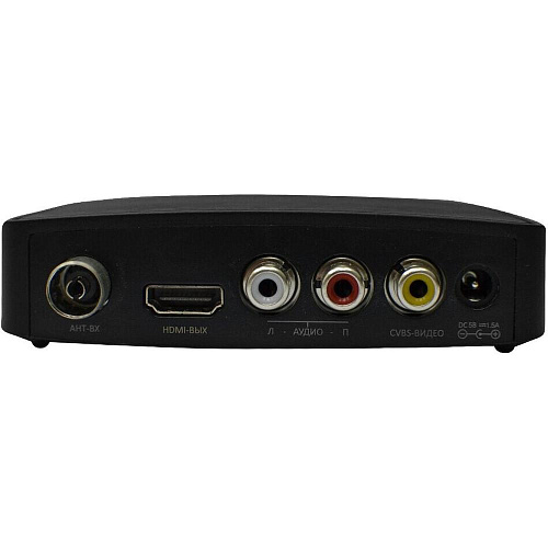 Ресивер Cadena CDT-1791SB черный DVB-T2