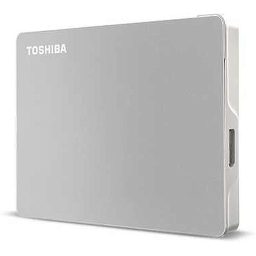 Внешний жесткий диск 2.5\" 4Tb Toshiba HDTX140ESCCA USB3.2 Gen 1/Type C Canvio Flex Серебристый
