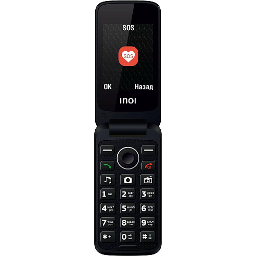 Мобильный телефон Inoi 247B Red с док-станцией УЦЕНКА