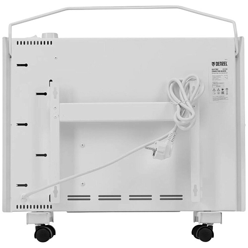 Конвектор Denzel XCE-1000 (сушилка, колеса, Х-элемент) 98130 УЦЕНКА