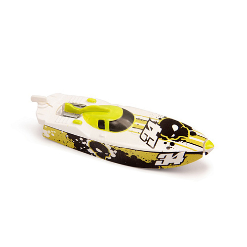 Роболодка Zuru Micro Boats желто-белая 25176-1