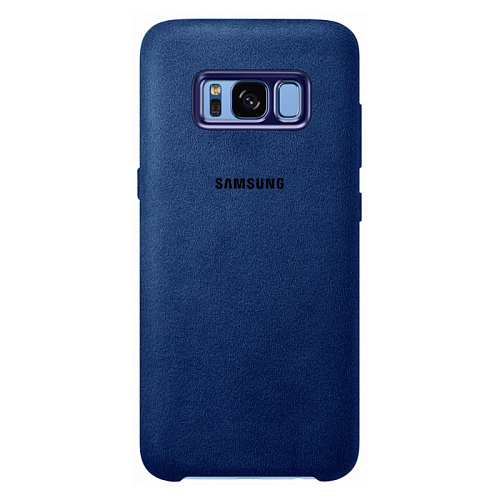 Чехол для Samsung Galaxy S8 SM-G950 Alcantara Cover, синий
