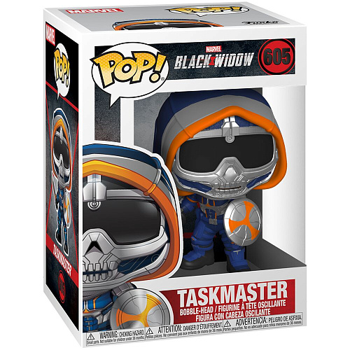 Фигурка Funko POP! Marvel "Чёрная вдова" Таскмастер (Taskmaster w/shield) 46684