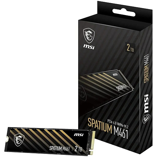 Внутренний SSD-накопитель 2000Gb MSI Spatium M461 S78-440Q550-P83 M.2 2280 PCIe NVMe 4.0 x4