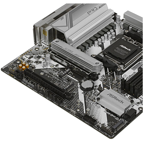 Материнская плата ASRock B650M Pro RS B650 Socket AM5 4xDDR5, 4xSATA3, RAID, 2xM.2, 2xPCI-E16x, 3xUSB3.2, 1xUSB3.2 Type C, DP, HDMI, 2.5Glan, mATX