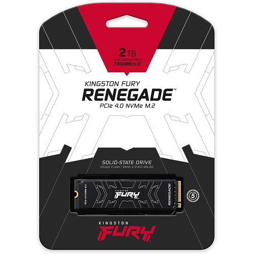Внутренний SSD-накопитель 2000Gb Kingston Fury Renegade SFYRD/2000G M.2 2280 PCIe NVMe 4.0 x4