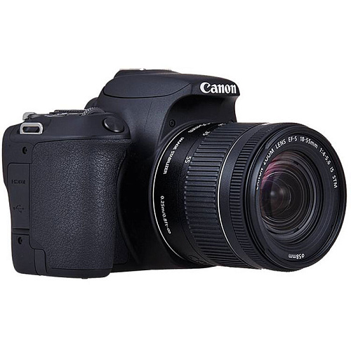Зеркальная фотокамера Canon EOS 200D Kit 18-55 IS STM Black 