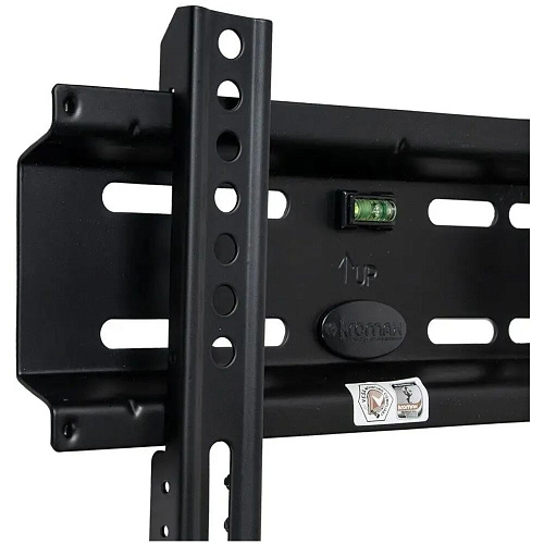 Кронштейн фиксированный Kromax FLAT-5 new 15-47' до 35кг Vesa до 200x200 черный
