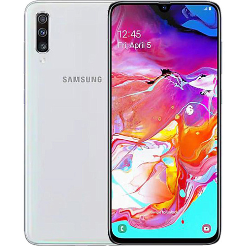 Смартфон Samsung Galaxy A70 (2019) SM-A705 128Gb белый УЦЕНКА