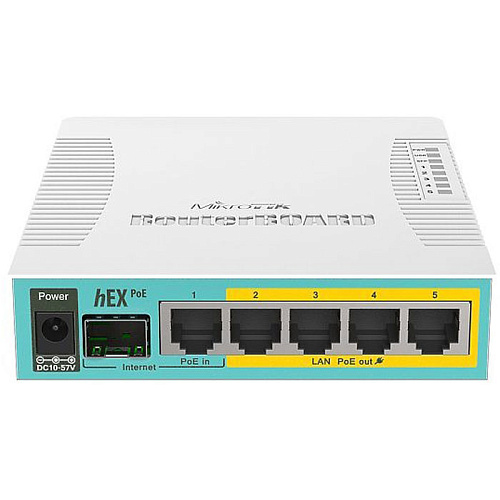 Маршрутизатор MikroTik hEX PoE RB960PGS
