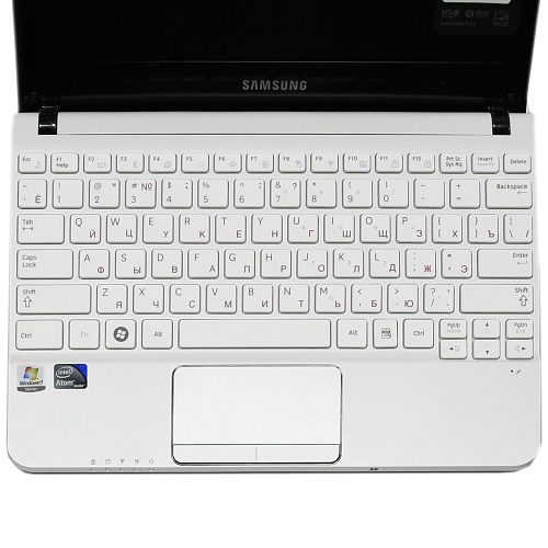 Нетбук Samsung NC110-A02 atom N455/1G/250G/10.1/WiFi/BT/cam/Win7 Starter white