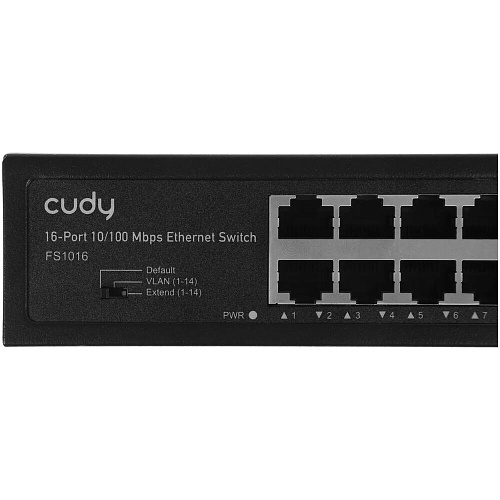 Коммутатор Cudy FS1016 (L2) неуправляемый 16 портов 10/100Мбит/с