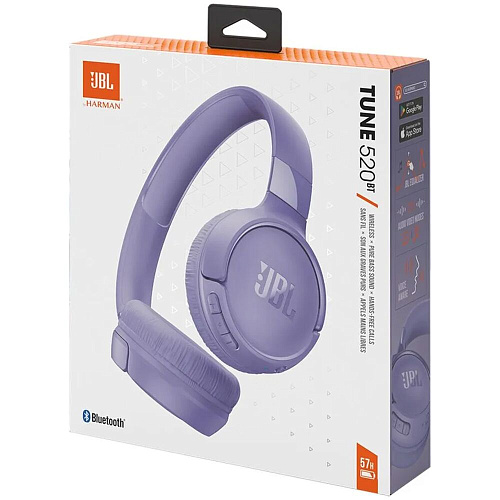 Bluetooth гарнитура JBL Tune 520BT Purple