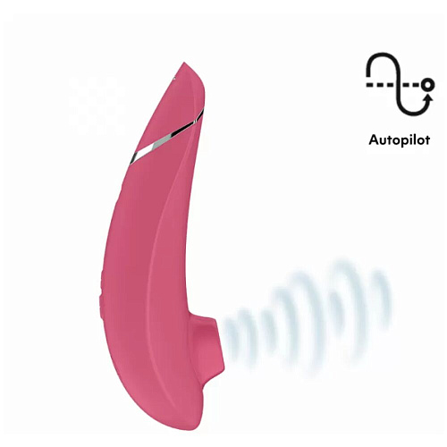 Стимулятор клитора Womanizer Womanizer Premium 2, Raspberry