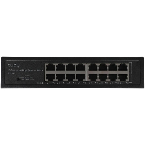 Коммутатор Cudy FS1016 (L2) неуправляемый 16 портов 10/100Мбит/с