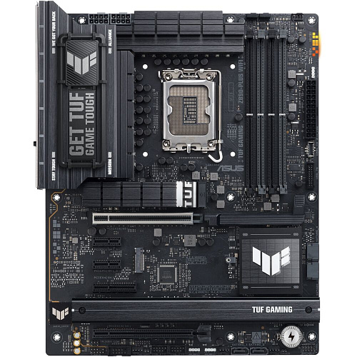 Материнская плата ASUS TUF Gaming Z890-Plus WiFi Z890 Soc-1851 4xDDR5, 4xSATA3, RAID, 4хM.2, 5xPCI-E16x, 6xUSB3.2, 2xUSB3.2 Type C, DP, HDMI, WiFi, 2.5Glan, ATX