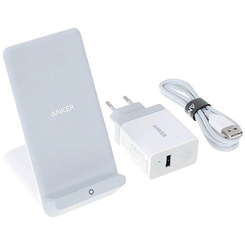 Беспроводная зарядная панель Anker PowerWave B2522L21, White