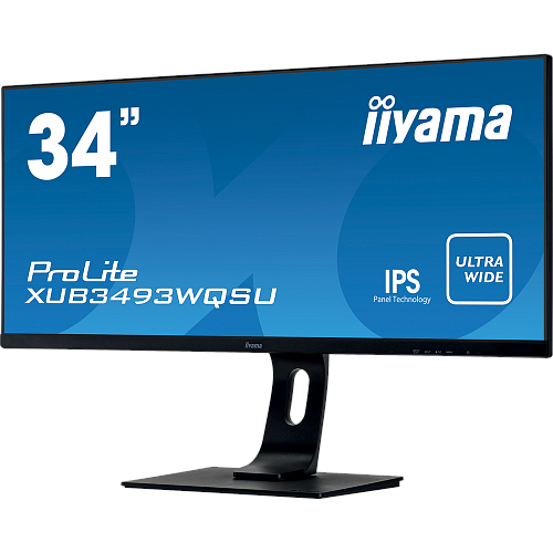 Монитор 34" Iiyama ProLite XUB3493WQSU-B1 IPS 3440x1440 4ms HDMI, DisplayPort