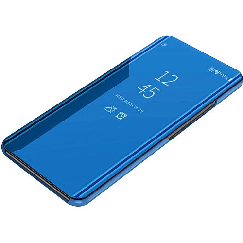 Чехол для Xiaomi Redmi Note 8 Pro Zibelino CLEAR VIEW синий