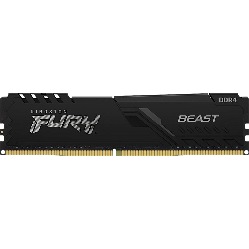 Модуль памяти DIMM 32Gb DDR4 PC21300 2666MHz Kingston Fury Beast Black (KF426C16BB/32)