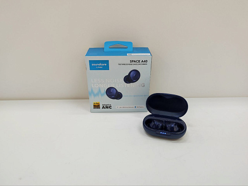 Bluetooth гарнитура Anker Soundcore Space A40 Blue УЦЕНКА