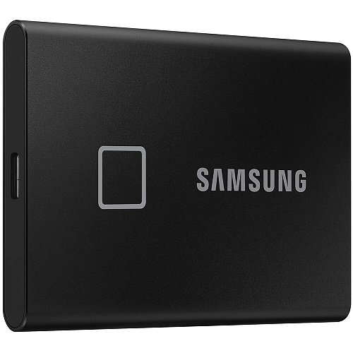 Внешний SSD-накопитель 1Tb Samsung T7 Touch MU-PC1T0K/WW (SSD) USB 3.2 Type C Черный