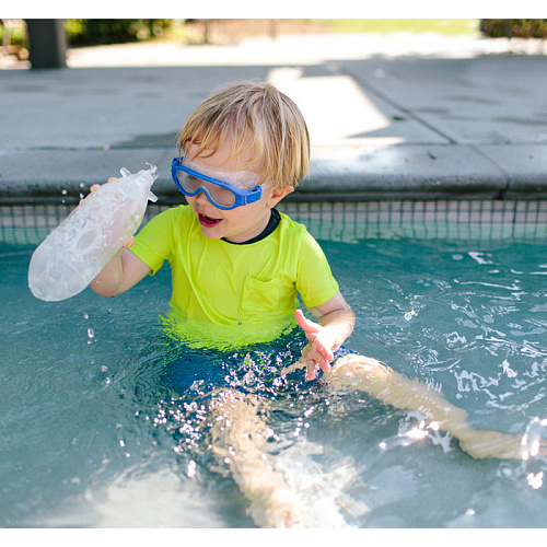 Очки для плавания Babiators Submariners. Ангелы (Angels). Синий. 3-7 лет