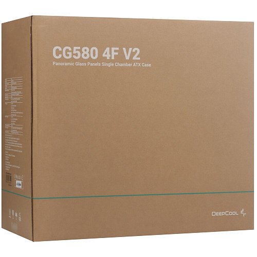 Корпус ATX Miditower Deepcool CG580 4F V2 Black