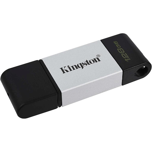 USB Flash накопитель 128GB Kingston DataTraveler 80 (DT80/128GB) USB Type C Черный