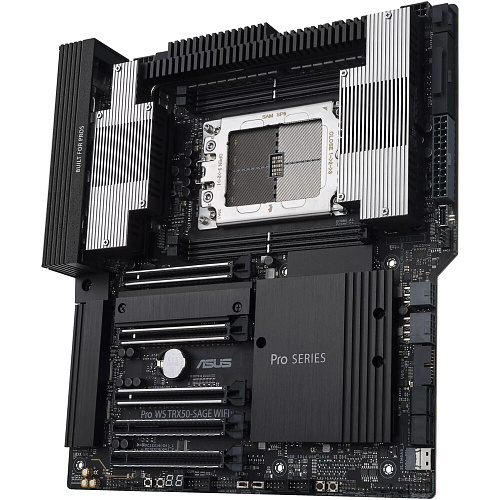Материнская плата ASUS Pro WS TRX50-Sage WiFi TRX50 CEB 4xDDR5 5xPCIEx16 3xM.2 1xUSB-C 2.5+10GLAN