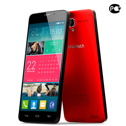 Смартфон Alcatel One Touch Idol X 6040D Red