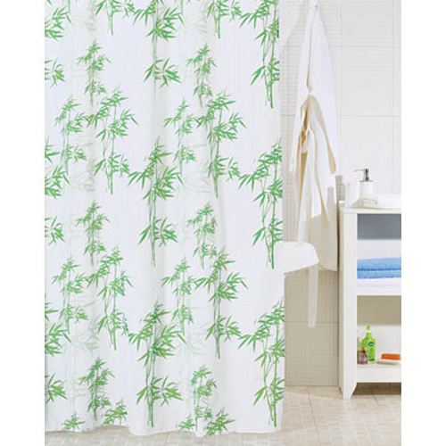 Штора для ванной комнаты IDDIS Bamboo Leaf SCID010P