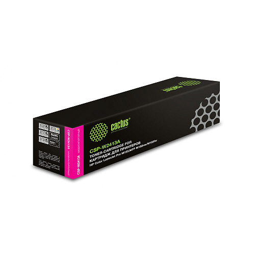 Картридж Cactus CSP-W2413A (W2413A) для Color LaserJet Pro M182n/M183fw (850 стр.) пурпурный