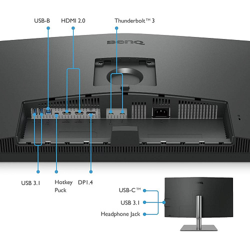 Монитор 32" Benq PD3220U IPS 3840×2160 5ms HDMI, DisplayPort