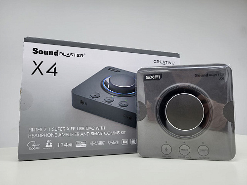 Звуковая карта Creative Sound Blaster X4 УЦЕНКА