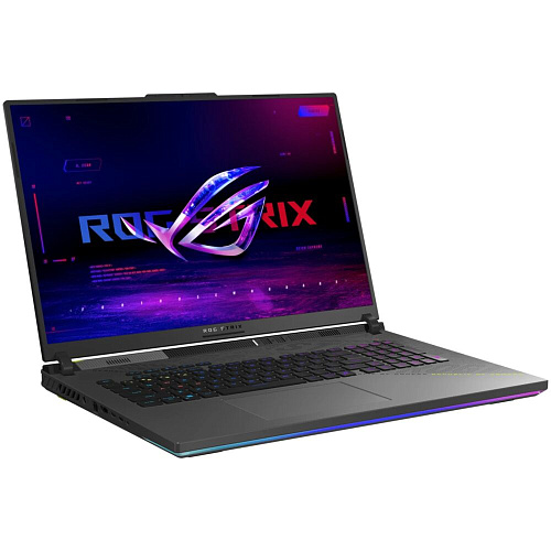 Ноутбук ASUS ROG Strix G18 G814PM-S8117 AMD Ryzen 9 8940HX/16Gb/512Gb SSD/RTX 5060 8Gb/18" WUXGA/DOS/Grey