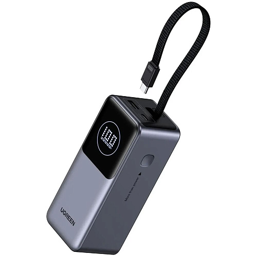 Внешний аккумулятор Ugreen PB723 (55365B) 20000mAh 130W Grey