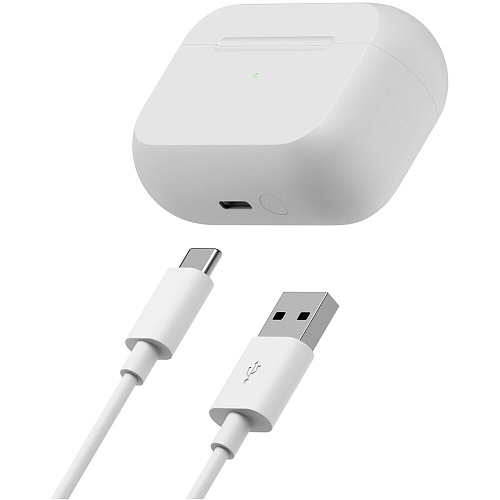 Bluetooth гарнитура Яндекс Дропс с Алисой AI White