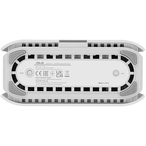 Беспроводной маршрутизатор ASUS ZenWiFi BT10 (1pk) 802.11 a/b/g/n/ac/ax/be 2,4 ГГц, 5ГГц и 6ГГц USB3.0