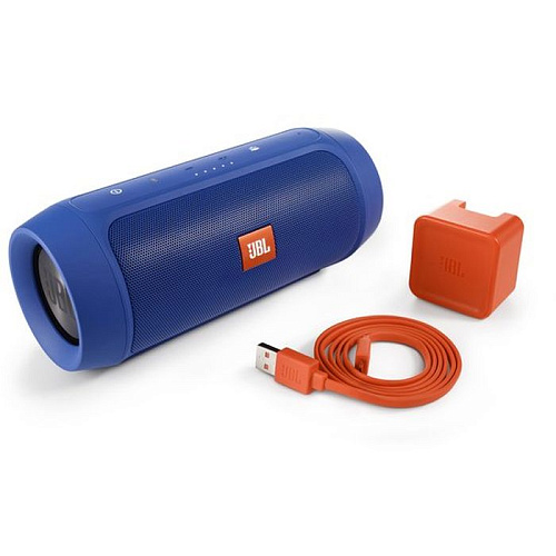 Портативная bluetooth-колонка JBL Charge 2 Plus Blue