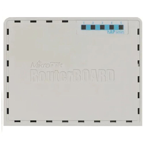 Беспроводной маршрутизатор MikroTik hAP AC lite RB952Ui-5ac2nD 802.11ac 300Мбит/с 2.4/5ГГц 5xLAN USB