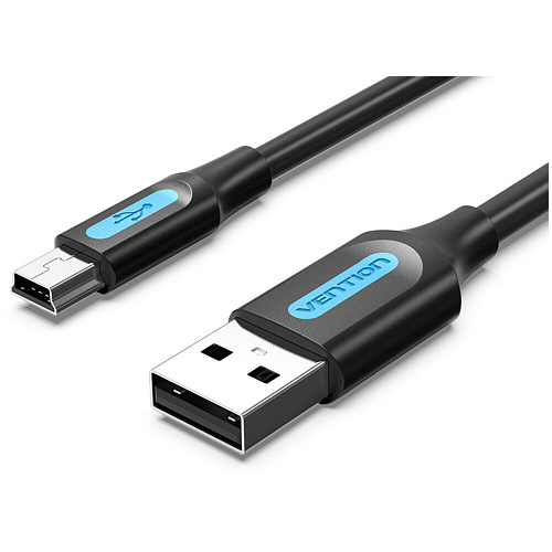 Кабель USB2.0 тип А(m)-miniB(5P) 1.5м. Vention COMBG