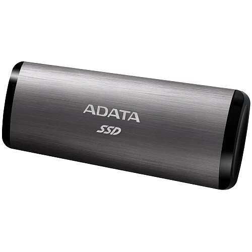 Внешний SSD-накопитель 512Gb A-DATA SE760 ASE760-512GU32G2-CTI (SSD) USB 3.1 Type C tinanium