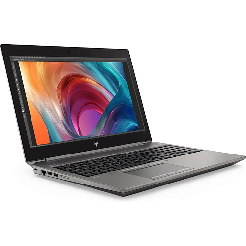 Ноутбук HP ZBook 15 G6 (6TR54EA) Core i7 9750H/8Gb/256Gb SSD/NV Quadro T1000 4Gb/15.6" FullHD/Win10Pro Silver