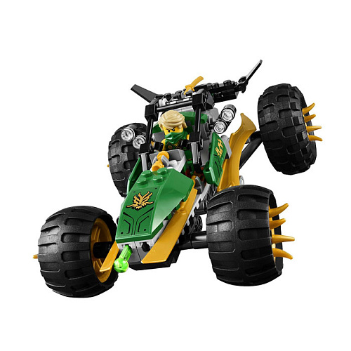 LEGO Ninjago Тропический багги Зеленого ниндзя 70755