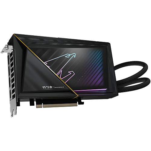 Видеокарта Gigabyte GeForce RTX 5080 16384Mb, AORUS Xtreme WaterForce 16 Gb (GV-N5080AORUSX W-16GD) 1xHDMI, 3xDP, Ret