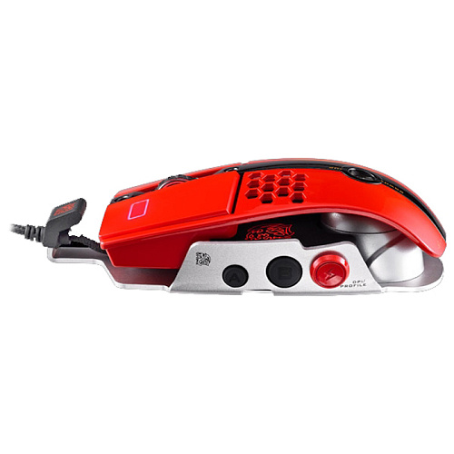 Мышь Thermaltake eSports Gaming mouse Level 10 M Diamond Aluminum-Red USB MO-LTM009DTL