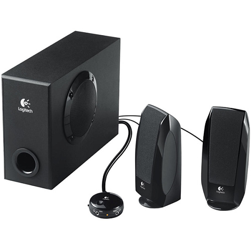 2.1 Колонки Logitech S220 black/silver (980-000021)